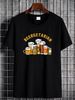 Funny Brewing Beer Lovers Beergetarian T-Shirt Size S-5XL Versatile Casual Summer Fashion Breathable Slightly Soft Stretched Homme Graphic_viptrois.com