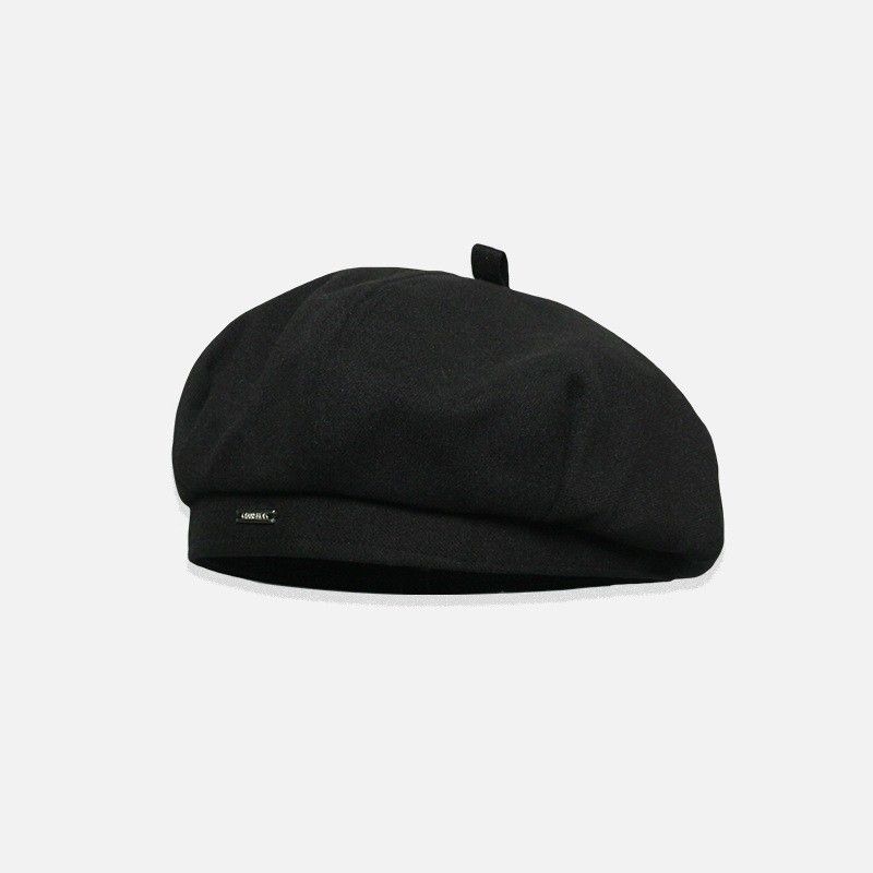 Korean Style Spring And Autumn For Women Fashionable Versatile High-end Beret Large Head Circumference Face-slimming_viptrois.com