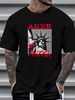 Vintage Amen Coma America Metal Punk Rock Band T Shirt Black Fashion Soft Breathable Casual Homme Versatile Stylish Comfortable Streetwear Unisex_viptrois.com