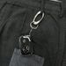 Premium Matte Metal Keychain With Spring Hook - Durable Zinc Alloy Cuban Style Keyring For Keys, Backpacks, And Accessories_viptrois.com