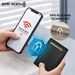 Men's Wallet Card Cases Ultra Thin Carbon Fiber Anti Theft RFID Wallet US Dollar Clip Multi Card Slot Card Holder Men's Wallet_viptrois.com