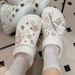 Accessories High Touch Pearl Chain Bow Shoes Floral Shoe Buckle Decoration D Iy Accessories_viptrois.com