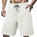 Men's Casual Cargo Shorts With Multiple Pockets – Breathable Waffle Fabric, Loose Fit, Streetwear Hip-Hop Style_viptrois.com