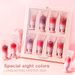 Makeup Pudaier 8 Pack Pearlescent Color Mirror Water Glaze Liquid Lipstick Paint Gloss Lip Honey_viptrois.com