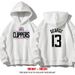 Spring And Autumn New Clippers Pickled Pepper George No. 13 Basketball Casual Hooded Sweater Men_viptrois.com