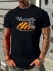Mozzarella Stick Lover Bread Gift Unisex T-Shirt Breathable Homme Graphic Versatile Top For Everyday Wear Casual Comfortable Summer Streetwear_viptrois.com