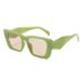 Full Frame Square Frame Fashion Sunglasses Trendy Ins Style High End Sun Protection Sunglasses_viptrois.com