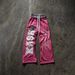 Men's Clothing Trend Pants High Street Trendy Loose Casual Straight Printed Pants_viptrois.com
