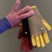 Korean Version Color Blocked For Winter Use, Cute With Two Touch Screen, Five Finger Cycling, Warm And Cold Resistant_viptrois.com
