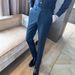 Men's Slim-Fit Dress Pants For Fall & Winter, Wrinkle-Free, Stretch Polyester, Business Casual, Straight-Leg, Office Wear, Dark Tones_viptrois.com