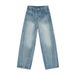 Men's Clothing 2025 New Arrivals Blue American Multi Layered Scimitar Style Loose Denim Pants Men's Trend_viptrois.com