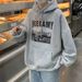 Autumn And Winter Velvet Retro Hoodie Men's New Loose Top_viptrois.com