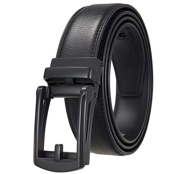 VOOTHOST 3.6cm Belts Brand Design Men Belts Quality Genuine Leather Belt For Men Belt Male Strap Male Metal Automatic Buckle F0199_viptrois.com