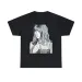 Woman Pencil Drawing Black & White Graphic Print Art Unisex Heavy Cotton T-Shirt Mens Womens Tees Top_viptrois.com