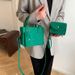 Women's Bags Three Piece Diamond Shaped Indentation Casual Underarm Women's Bag Fresh And Fashionable Casual Hand Held Crossbody Small Square Bag_viptrois.com