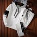 Men's Clothing New Spring And Autumn Casual Suit Men's Hooded Pullover Sweatshirt Student Class Uniform Complete Set Of Sweatpants_viptrois.com