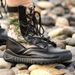 Light Combat Boots Outdoor Tactical Boots Black Combat Boots_viptrois.com