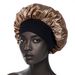 Wide Brim Satin Shower Cap - High Elastic Hair Protector For Salon-Quality At-Home Beauty Care_viptrois.com