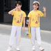 Mother & Kids children's sports suits for boys and girls students casual short-sleeved trousers quick-drying sports pants trendy children's clothing_viptrois.com