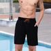 Men's Swim Five Points Anti-Embarrassment 2024 New Quick-Dry Professional Beach Plus Size With Pockets Swimming_viptrois.com