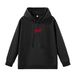 Unisex Oversized Letter Print Hoodie - Trendy Streetwear Pullover For Men & Women (Black)_viptrois.com