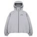 Street Style Color Block Embroidered Windproof Jacket Zipper Hoodie_viptrois.com