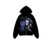 2023 New Japanese Anime Print Punk Style Harajuku Y2k Gothic Hoodie Long Zipper Sweatshirt_viptrois.com