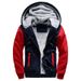Men's Clothing Men's Heavyweight Fleece-Lined Zip-Up Hoodie – Winter Thermal Jacket With Stand Collar & Side Pockets (Black/Charcoal/Red-Blue/Navy)_viptrois.com