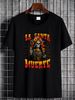 NEW LIMITED La Santa Muerte Sugar Skull La Catrina Cinco De Mayo T-Shirt S-5XL Graphic Fashion Stretched Soft Unisex Summer Breathable Comfortable_viptrois.com