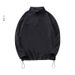 Men's & Women's Winter Half-Zip Stand Collar Fleece Pullover Sweatshirt - Cozy Lined Sherpa Fleece, Relaxed Fit, Long Sleeve, Casual Outerwear_viptrois.com