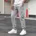 Men's Cargo Jogger Pants – Streetwear Utility Trousers With Adjustable Drawstring & Multiple Pockets_viptrois.com