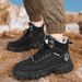 Men's Winter High-Top Casual Sneakers Fashionable Slip-Resistant Warm Lined Shoes With Cushion Comfort_viptrois.com