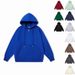 Heavy Hooded Cardigan Sweater Men's And Women's Custom Trendy Brand Loose Sports Team Building Cultural Shirt 280g Fleece Sweater Men's_viptrois.com