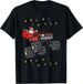 2026 T-shirtchristmas Santa Monster Truck Xmas Boys Kids Toddler_viptrois.com