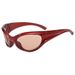 Men's Sunglasses Y2K Large Frame Future Style Sunglasses Fashion Men And Women Trend Ins Sunglasses Anti Ultraviolet Sports Sunglasses_viptrois.com