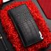 Premium Men's Long Leather Wallet With Multiple Card Slots & Zipper Closure - Crocodile Embossed PU Business Bifold Wallet For Daily Commute_viptrois.com