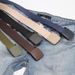 Men's Belts plastic buckle hypoallergenic nylon quick-drying belt lightweight outdoor sports and leisure unisex_viptrois.com