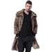 Men's Clothing best selling fur coat with lapel for men, environmentally friendly fur coat_viptrois.com