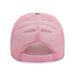 Women's Hats Fashion Duckbill Cap Colorful Letter Heat Transfer Sunshade Breathable Mesh Hat Sun Hat Casual Baseball Cap_viptrois.com