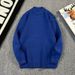 Men's Clothing Men's Semi-Turtleneck Knit Sweater - Slim Fit Thermal Base Layer_viptrois.com