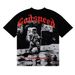 Fashionable Astronaut Adventure Washed Vintage Short Sleeve T-Shirt_viptrois.com