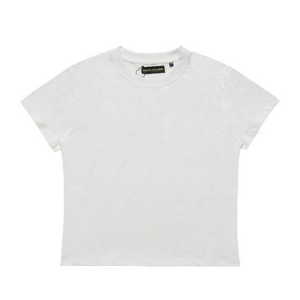 American Style Solid Color Cool Slim Fit T-Shirt Unisex Crew Neck Casual Street Fashion Brand_viptrois.com