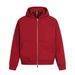 Vibe Trendy American Style Solid Color Hooded Sweatshirt Men's Spring And Autumn Sports Shirt Versatile Loose Double-Zip_viptrois.com