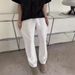 Men's Clothing Fashion Brand 390g Sports Casual Solid Color Straight Pants Loose Versatile Couple Sweatpants Drape Trousers_viptrois.com