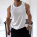 Quick-Dry Sports Casual Slim Fit Tank Top Sleeveless Short Fitness Muscle Men Summer Gym Vest Basketball Shirt_viptrois.com