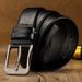 Belt Men's Pin Buckle Hemming Youth Middle Aged Double Wrapped Belt Men's Belt Casual Business Own_viptrois.com