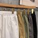 Men's Clothing Summer Thin Casual Cargo Shorts High Waist Elastic Loose Straight Leg Beach Pants_viptrois.com