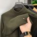 Men's Clothing Half High Collar Double Sided Velvet Bottoming Shirt Thick Warm Inner Wear Sweater Men's Long Sleeved T_viptrois.com