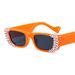 Fashion Pearl Inlaid Small Square Frame Sunglasses For Women New Retro Diamond Inlaid Trendy Street Shooting Sun Visor Sunglasses_viptrois.com