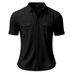 Men's Summer Casual Shirt European Size Breathable Linen Multi Pocket Buttoned Loose Fit Workwear Short Sleeved Beachwear_viptrois.com